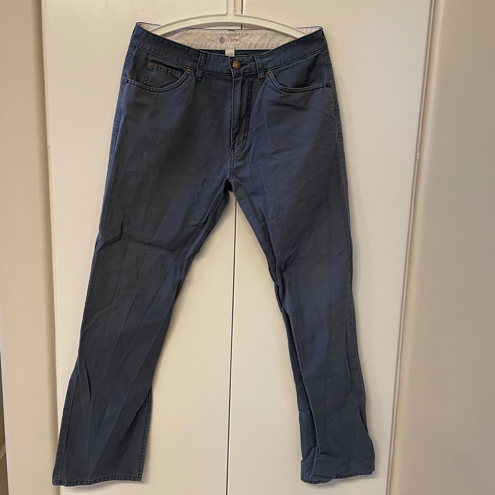 J Crew blue grey pants